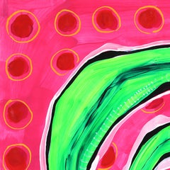 Who Moved My Chair? - Large Vibrant Original Contemporary Still Life Painting