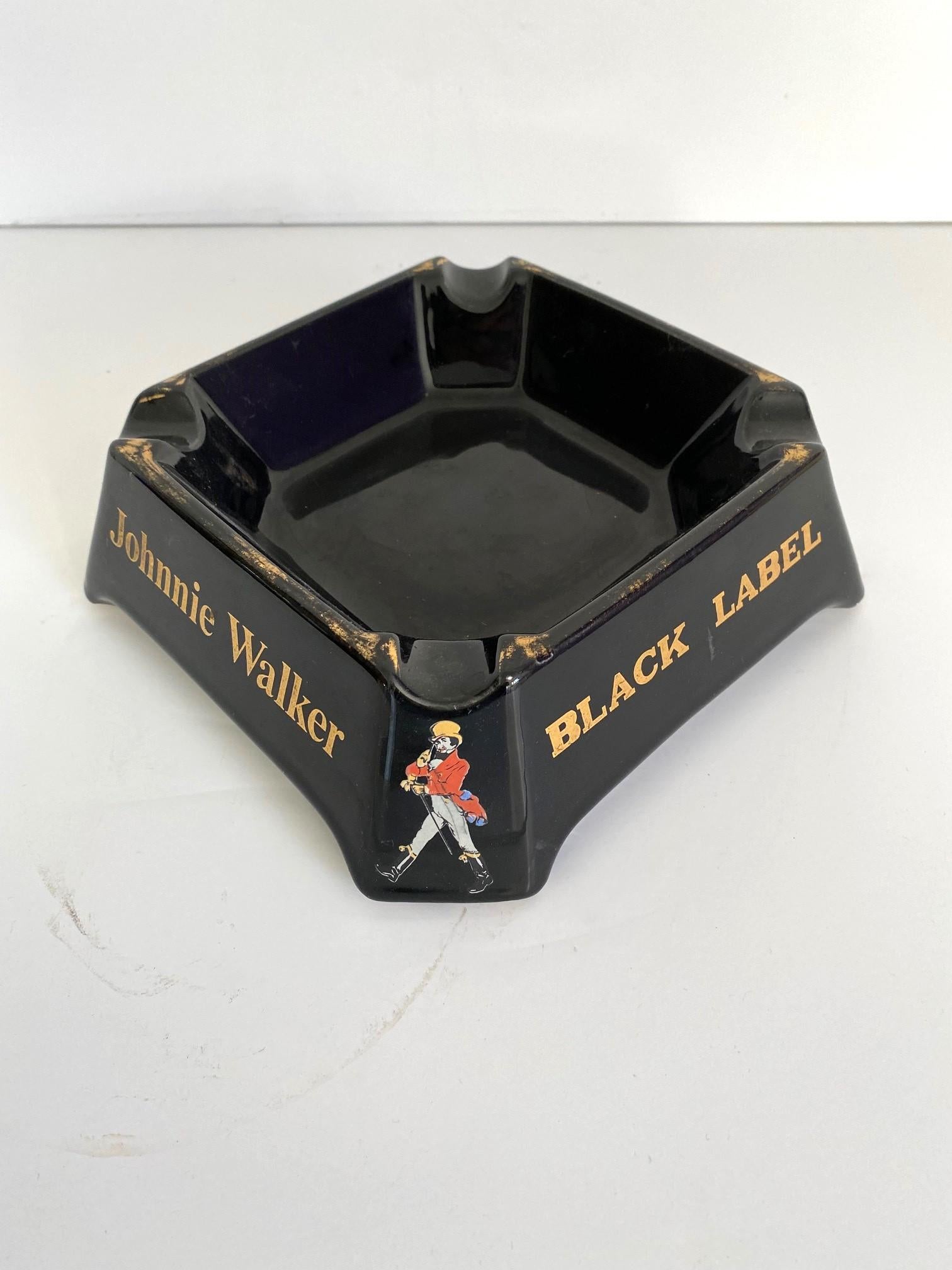 American Johnnie Walker Ashtray For Sale