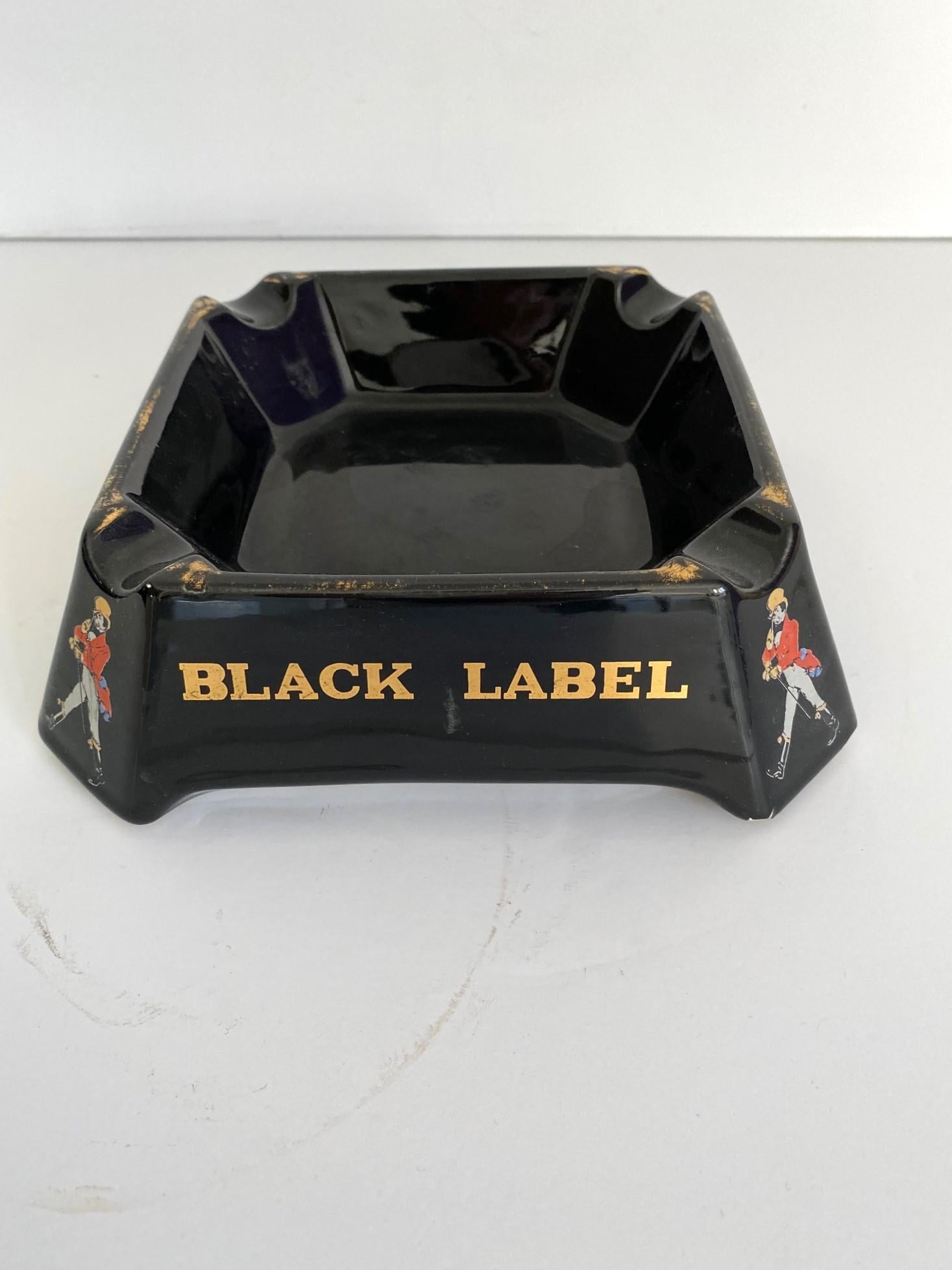Mid-20th Century Johnnie Walker Ashtray For Sale