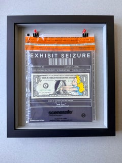 Alice - Concealment of Assets "Framed Bank note" by Jonny Fyvie