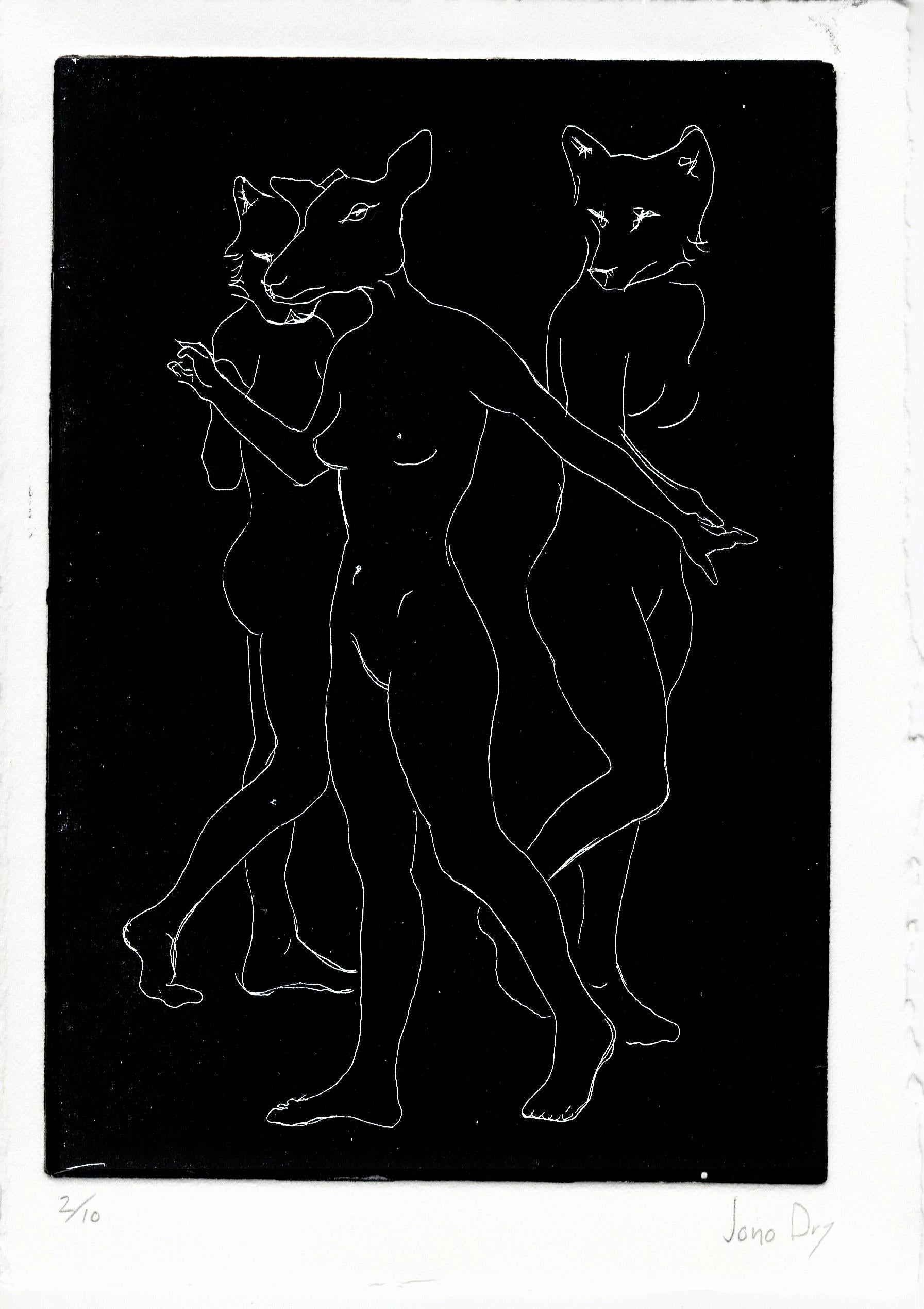 Sanctuary - In Celebration of Pride Month - Modern Print by Jono Dry