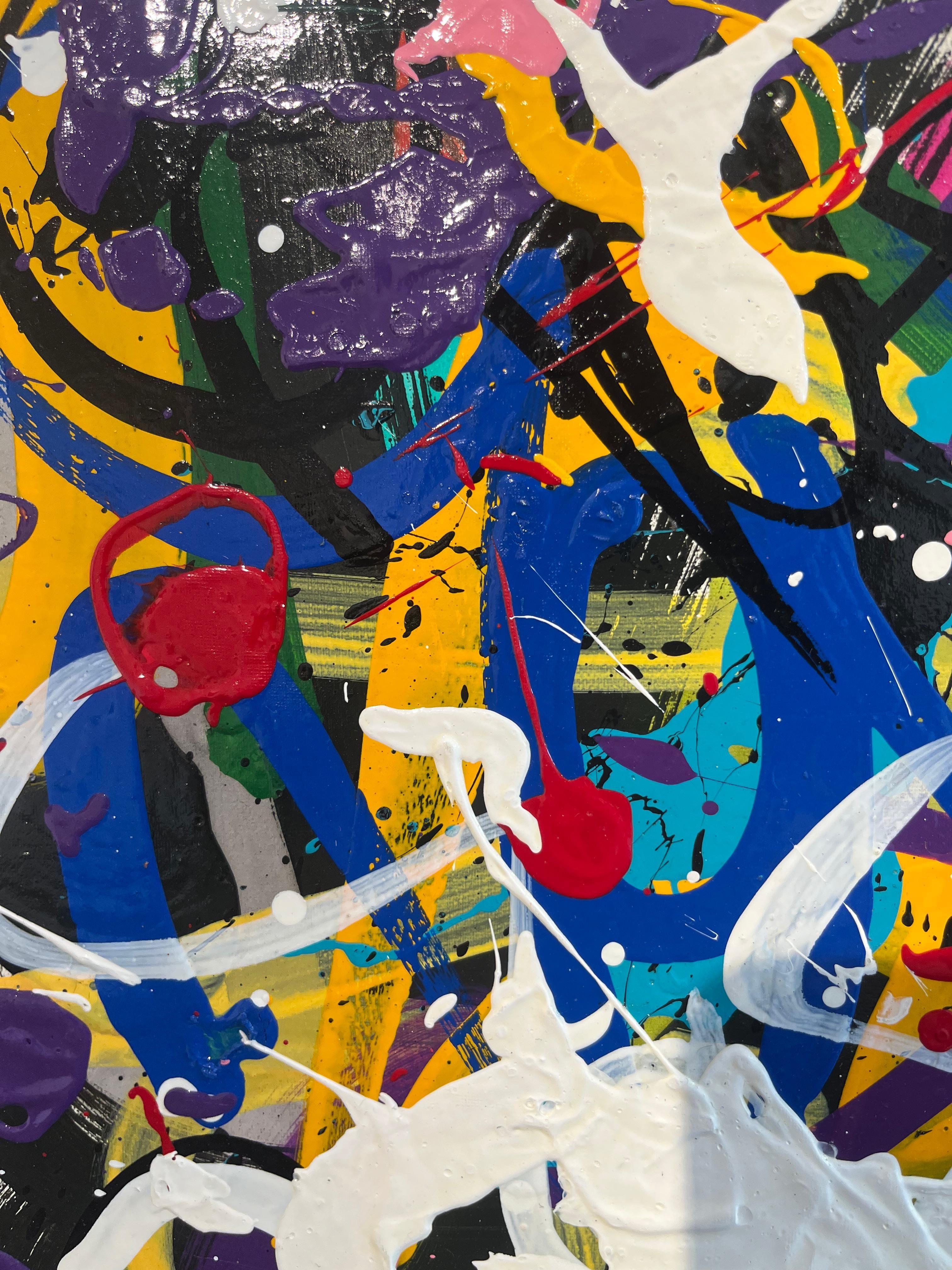 Durchfluss – Painting von Jonone