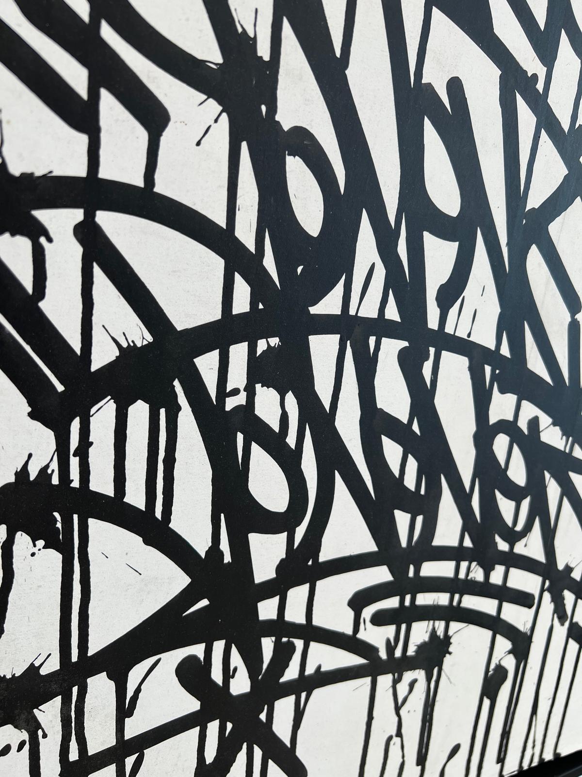 Calligrafia urbana - Painting Astratto di Jonone