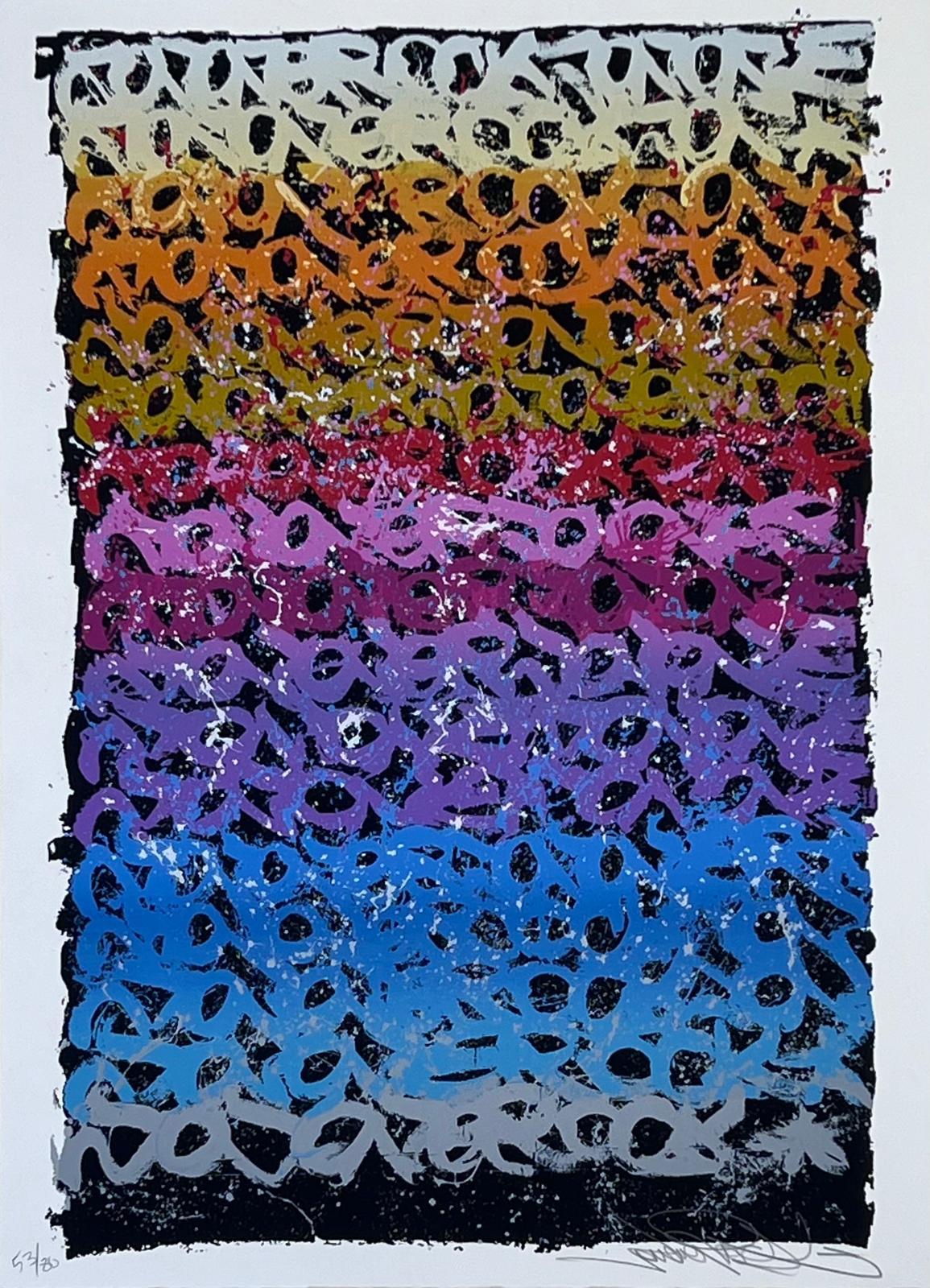 Abstract Print de Jonone - Montpellier