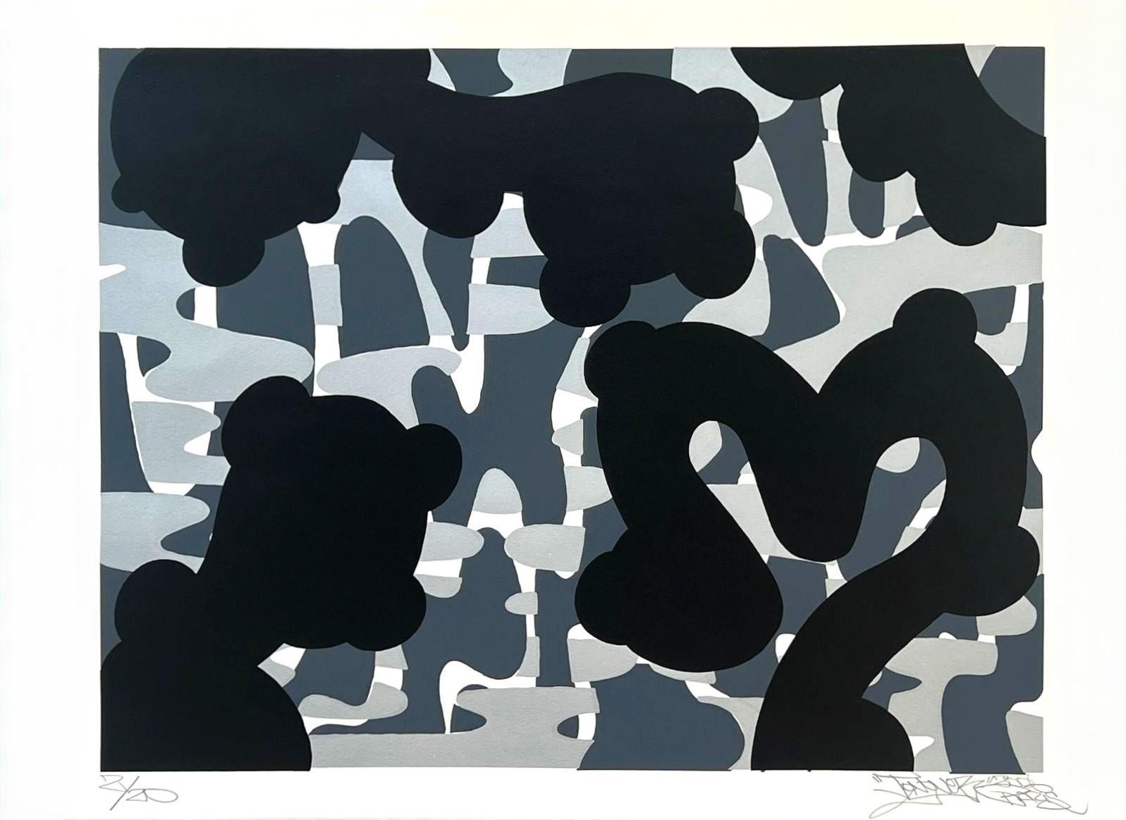 Jonone Abstract Print – Kein Titel
