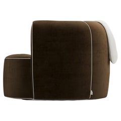 Joo Baghdad Armchair (Brown-White)