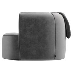 Fauteuil Joo Baghdad (Gris-Noir)