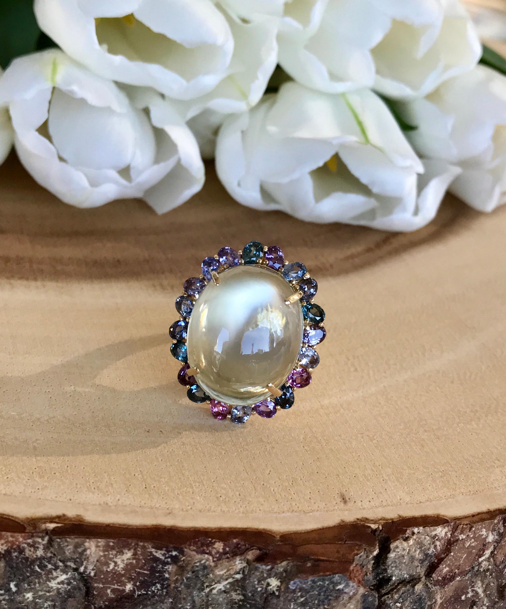 green moonstone jewelry