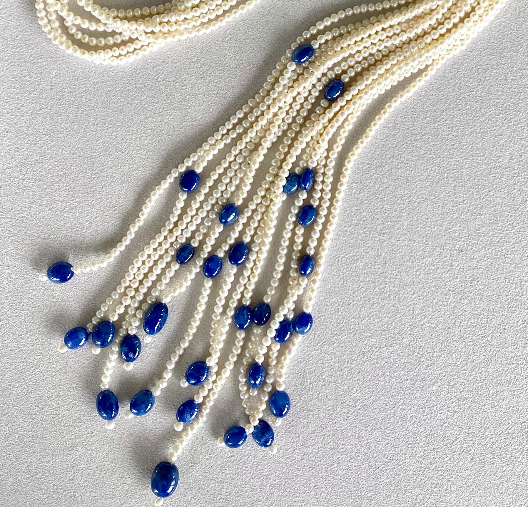 white seed bead necklace