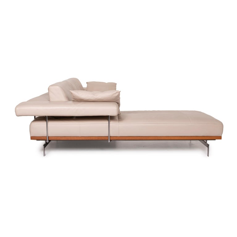Joop! 24/7 Leder-Sofa Cremefarbenes Eck-Sofa Funktion bei 1stDibs Deutschland