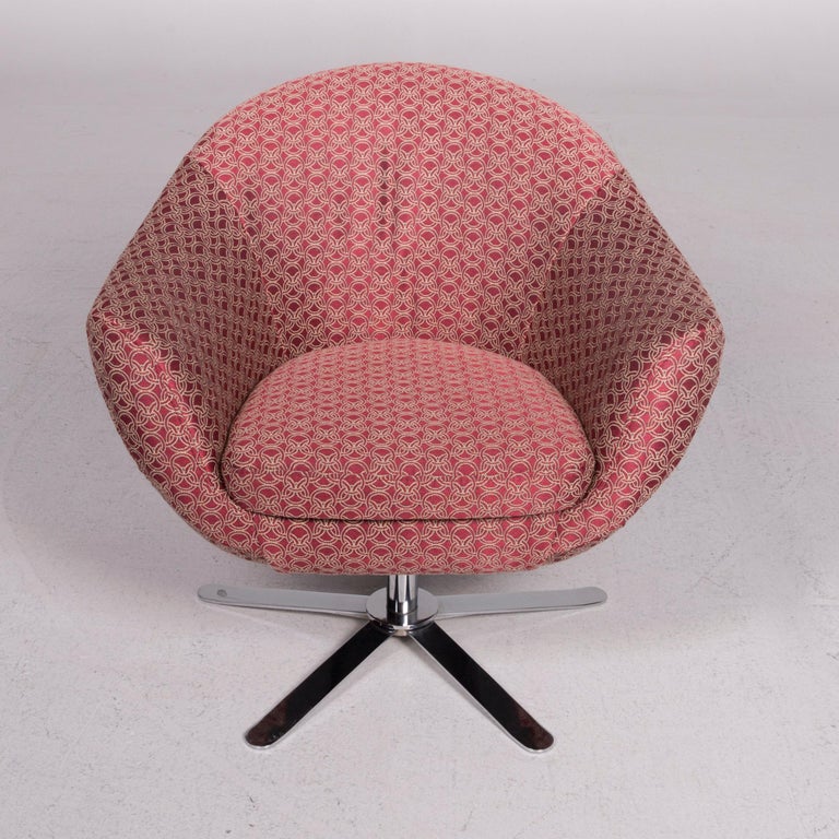 Joop! Fabric Armchair Wine Red For Sale at 1stDibs