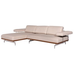 Joop Fabric Corner Sofa Cream Sofa Function Couch