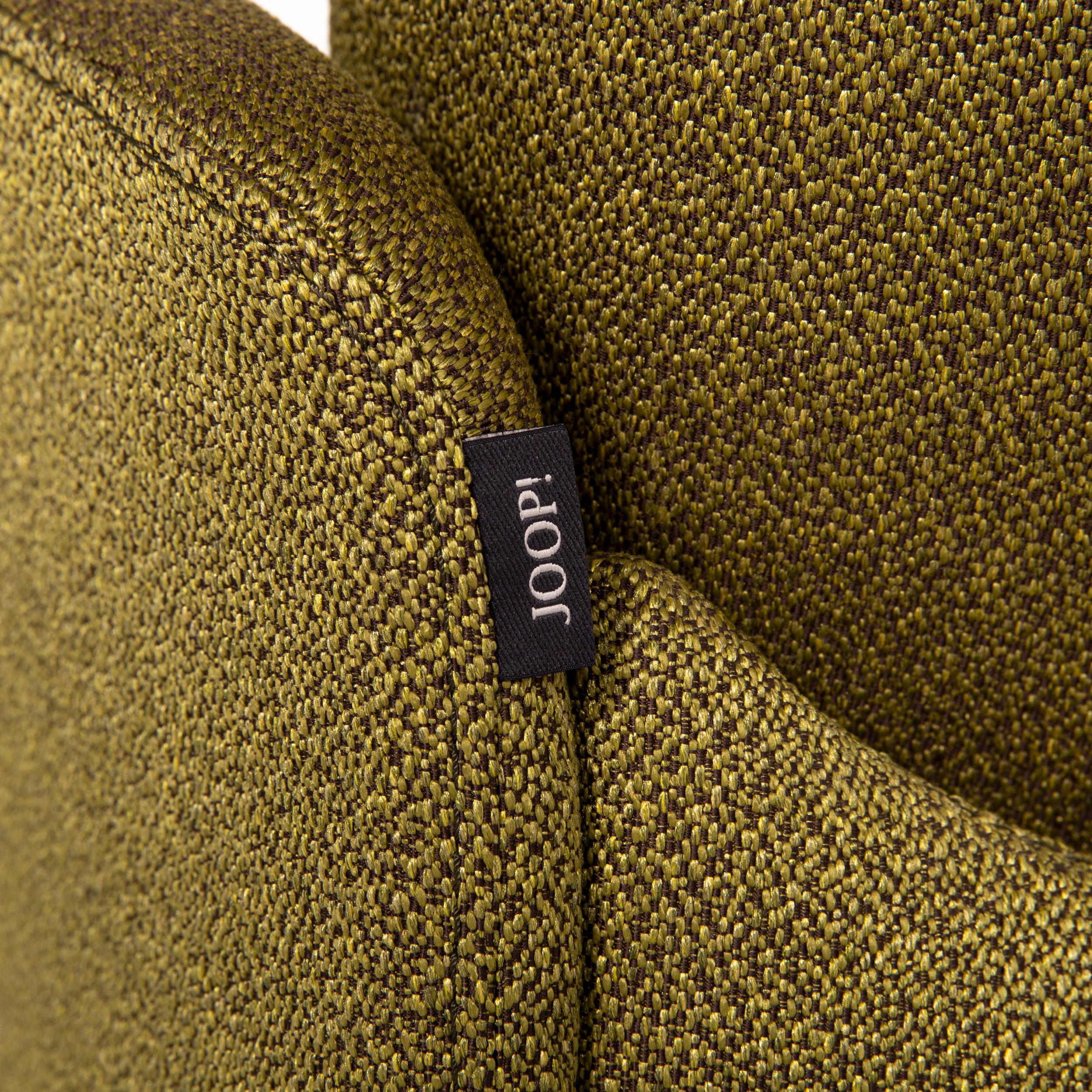 Joop Fabric Sofa Set Green Olive Green 1 Two-Seat 1 Stool Relax Function  For Sale at 1stDibs