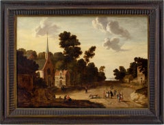 Joost Cornelisz Droochsloot (Circle), Village Scene With Church