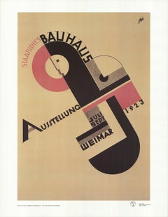 Joost Schmidt-Bauhaus Exhibition-Vintage
