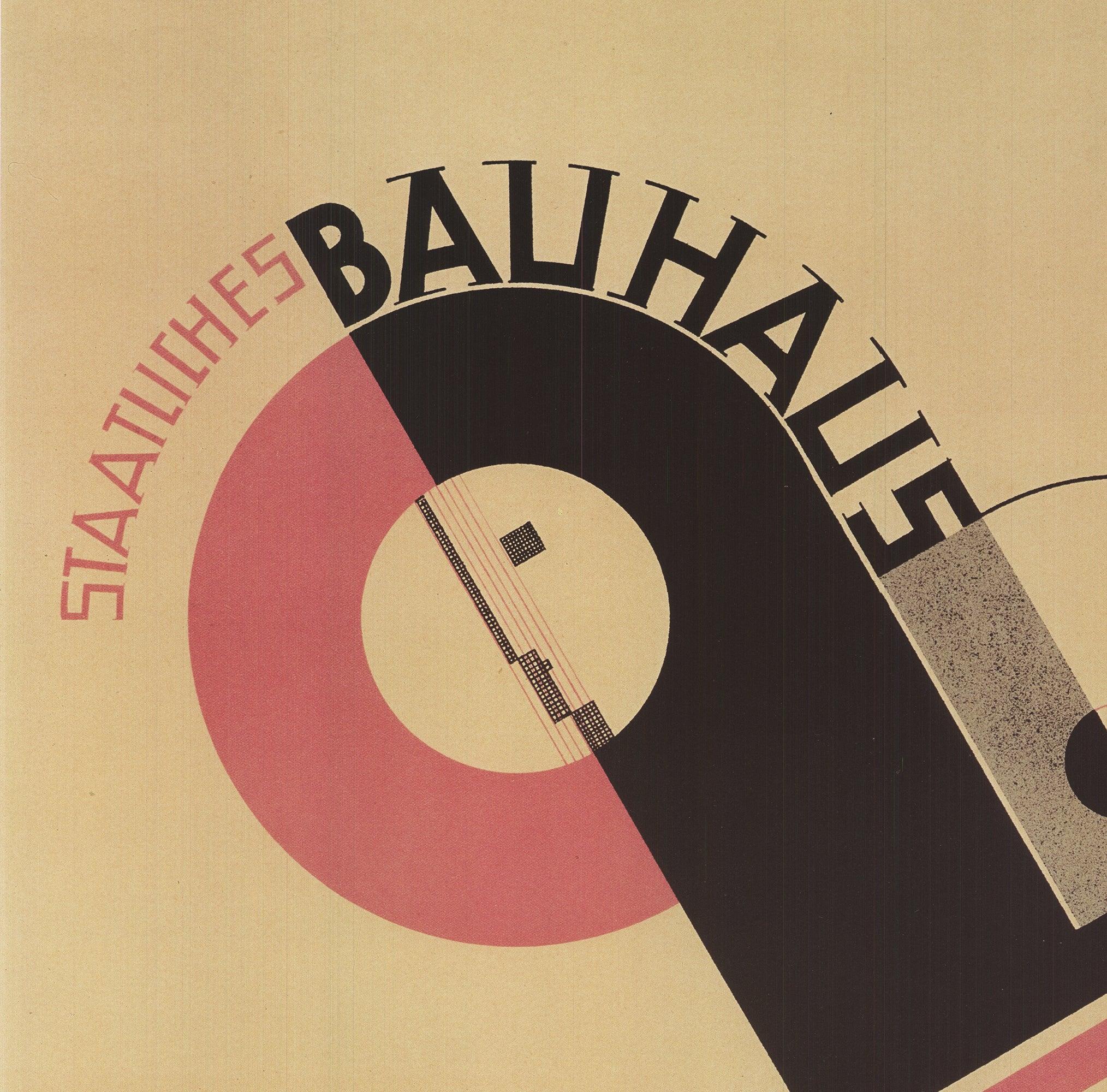 Joost Schmidt-Bauhaus Exhibition-1995- Vintage For Sale 3