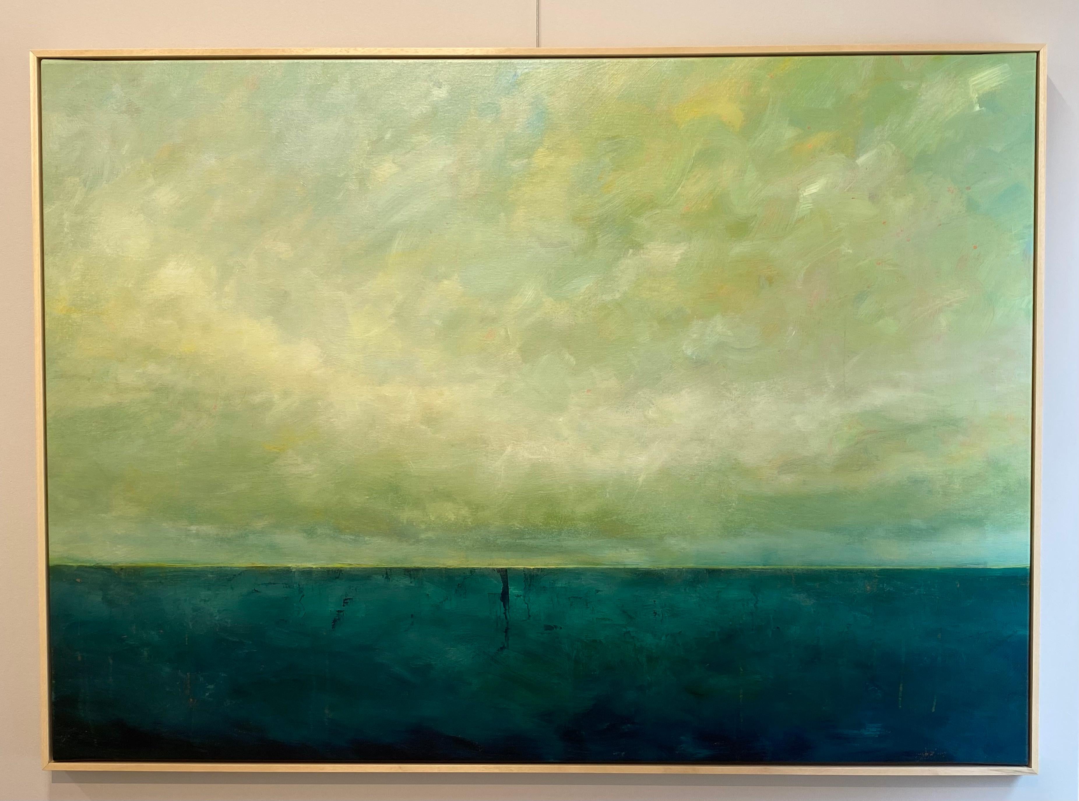 At Evil Corner II- Pintura paisajista contemporánea del siglo XXI - Painting de Joost Verhagen