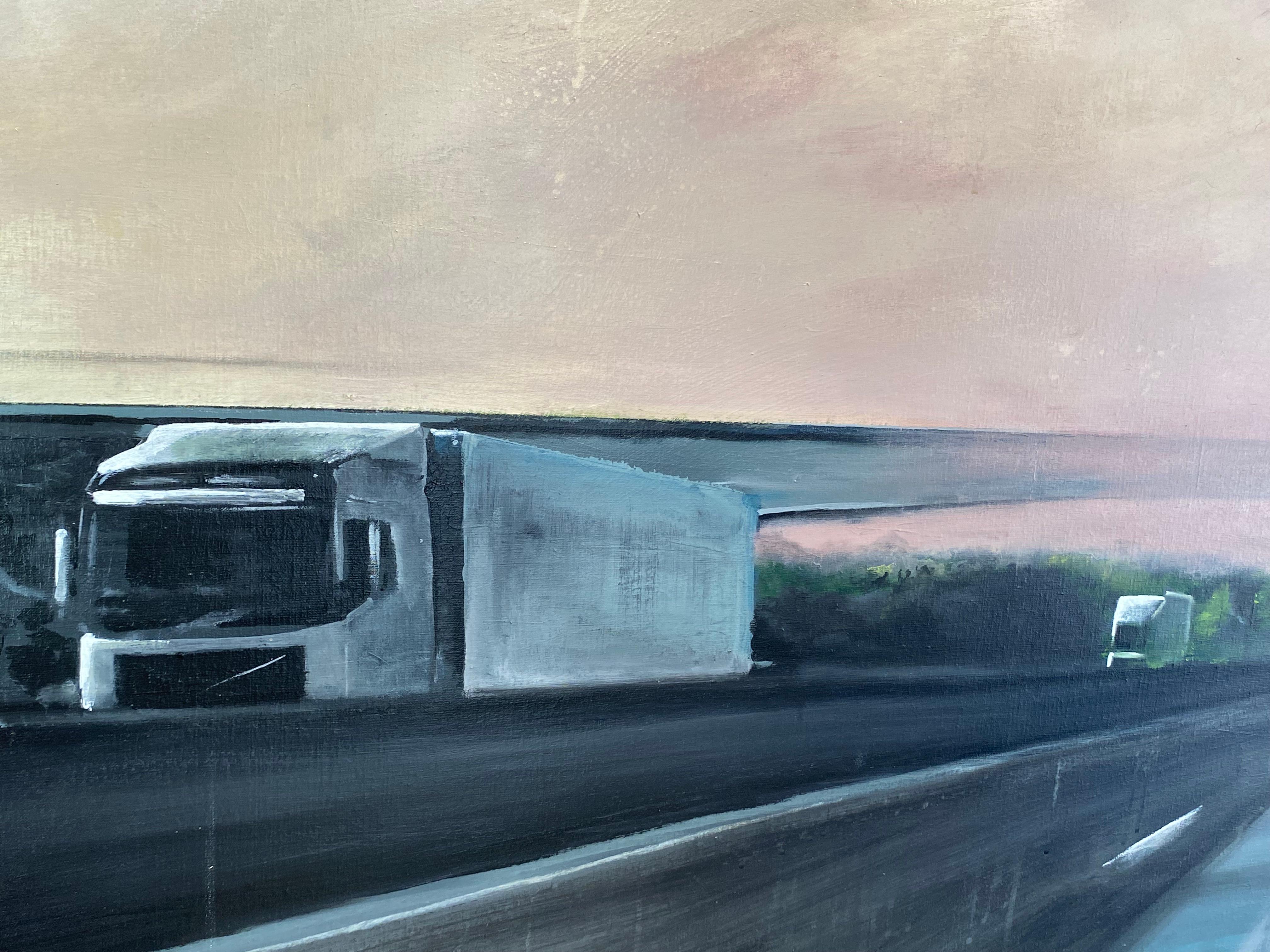 Ponte E34- Pittura di paesaggio contemporanea del XXI secolo 5