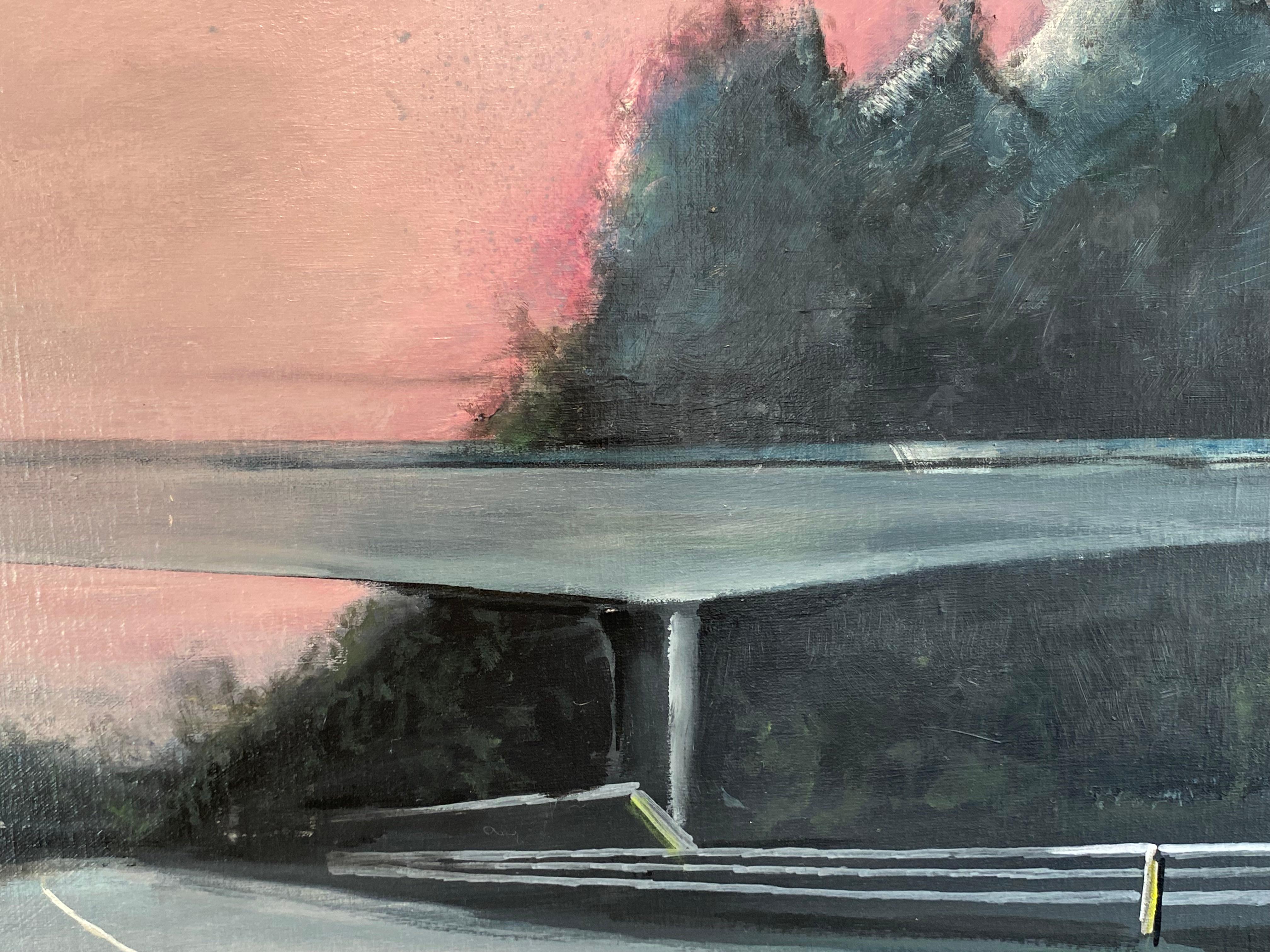 Ponte E34- Pittura di paesaggio contemporanea del XXI secolo 1