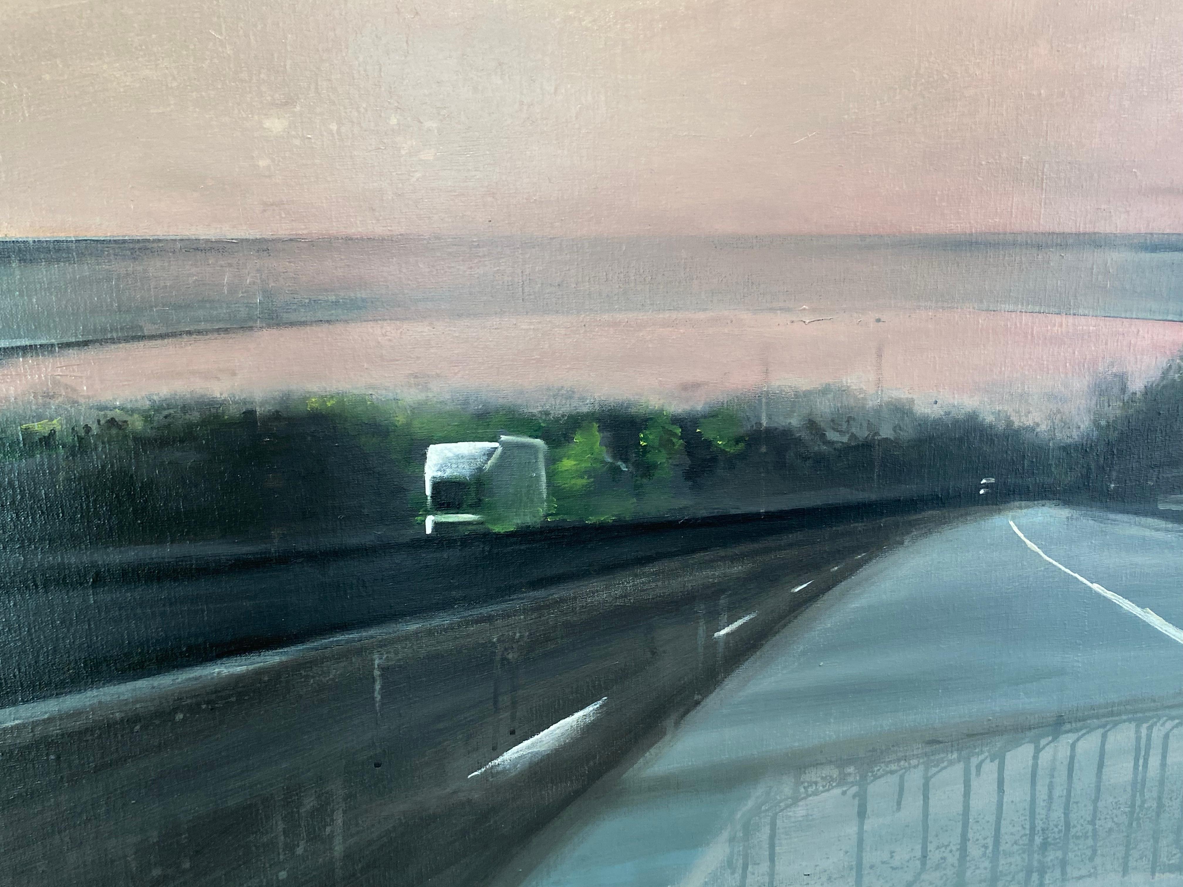 Ponte E34- Pittura di paesaggio contemporanea del XXI secolo 4