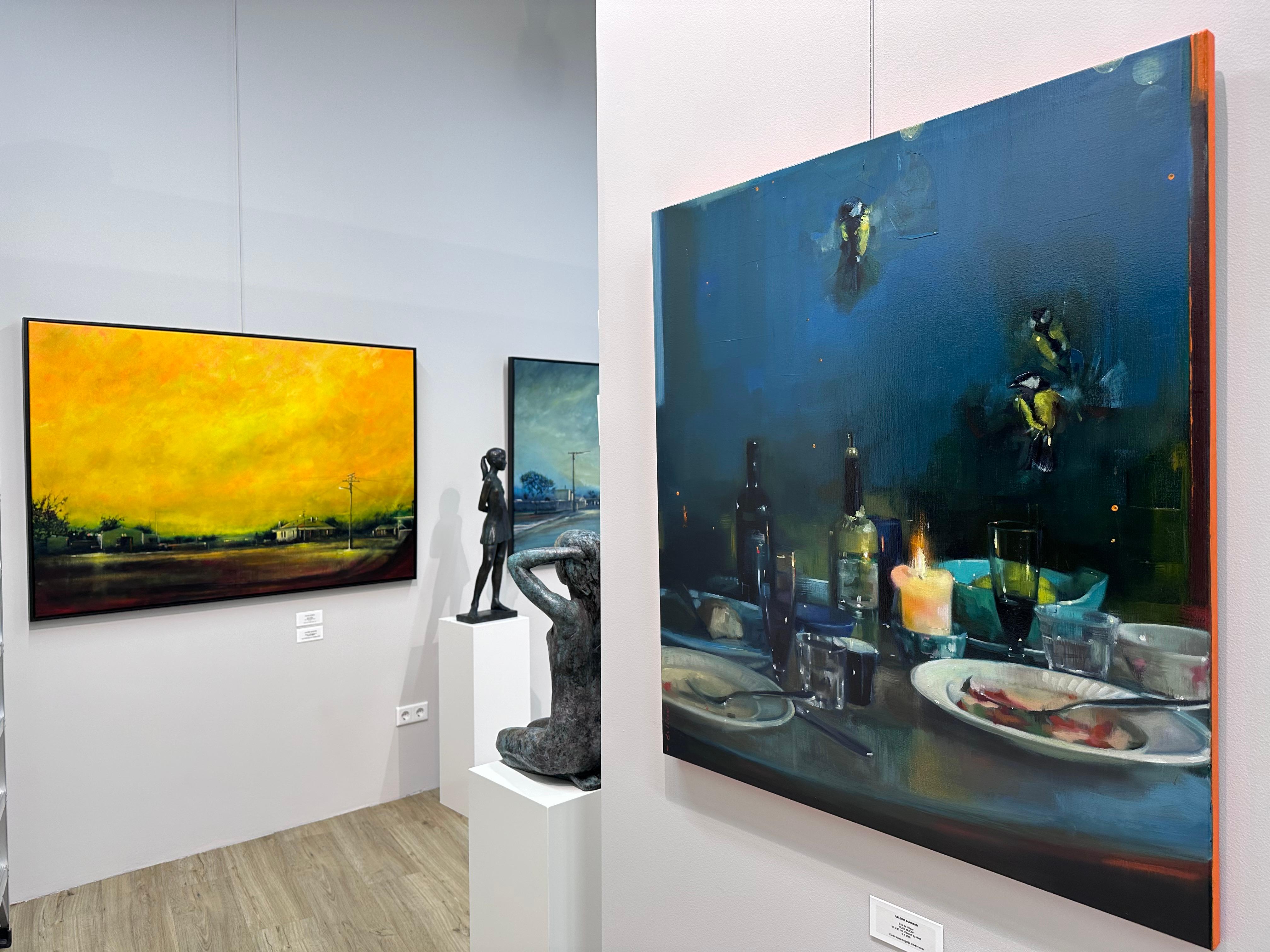 Cielo Newman- Pintura paisajista contemporánea del siglo XXI - Painting de Joost Verhagen