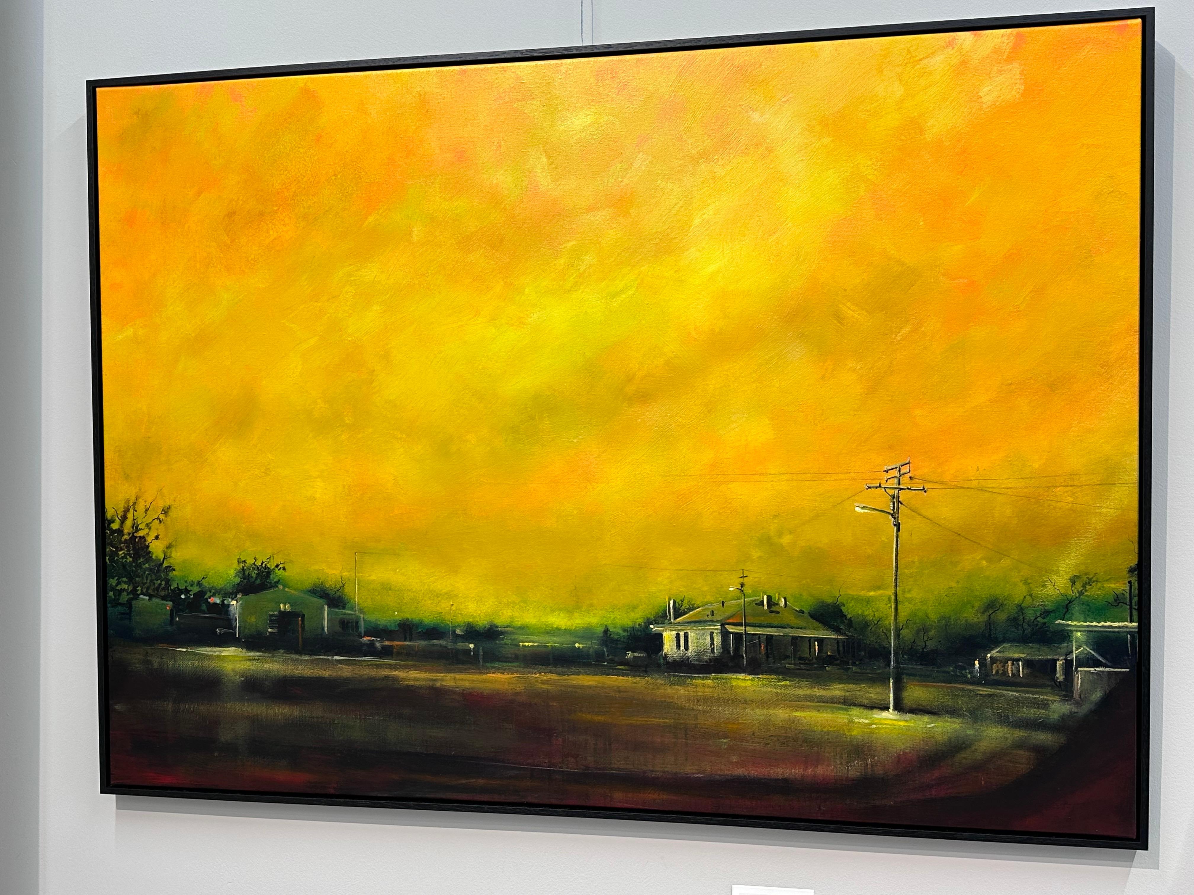 Cielo Newman- Pintura paisajista contemporánea del siglo XXI - Painting Contemporáneo de Joost Verhagen