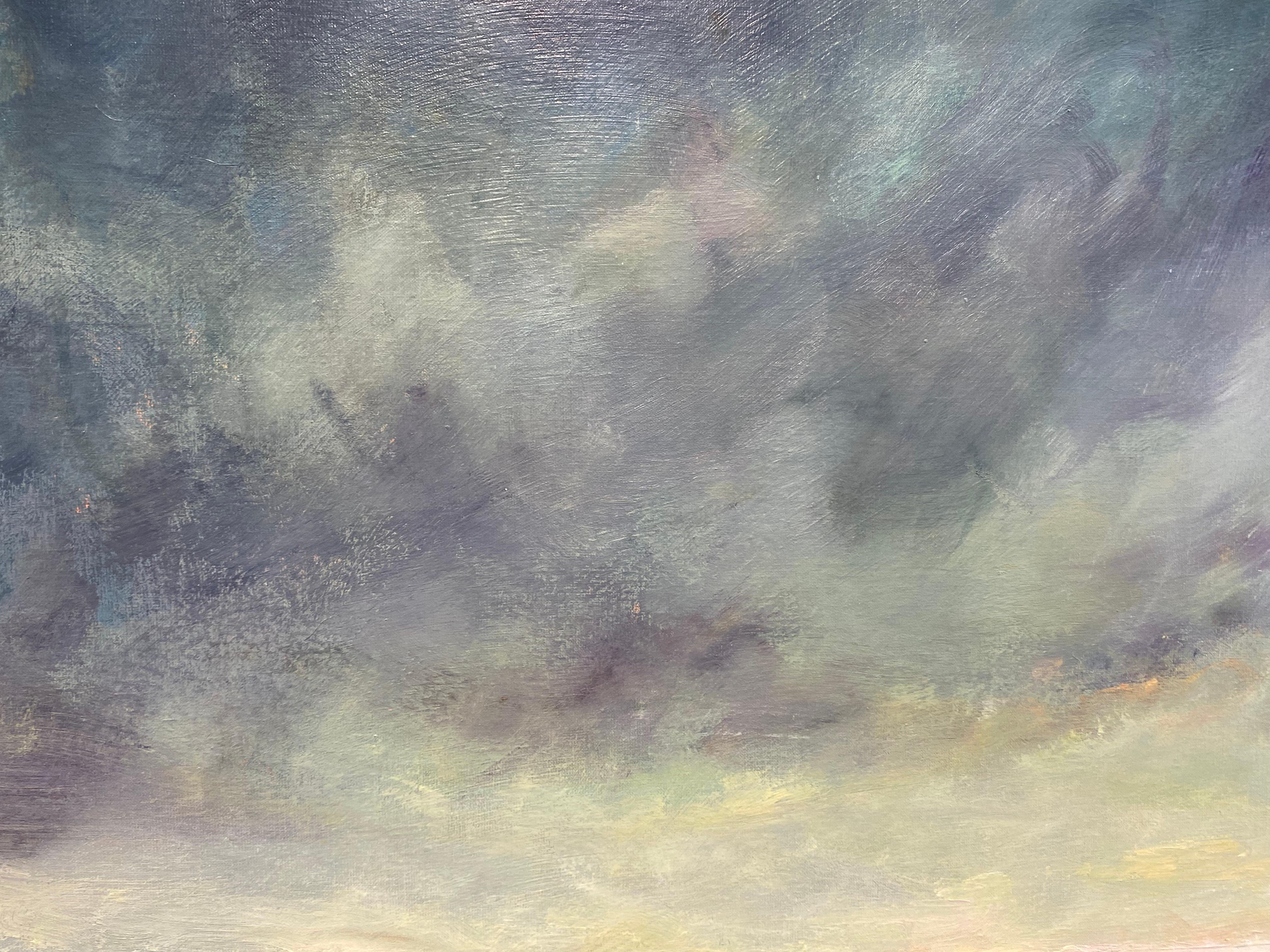 North Sea Serenity I - 21st Century Contemporary landscape painting For Sale 2