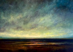 North Sea Serenity I - 21st Century Contemporary landscape painting