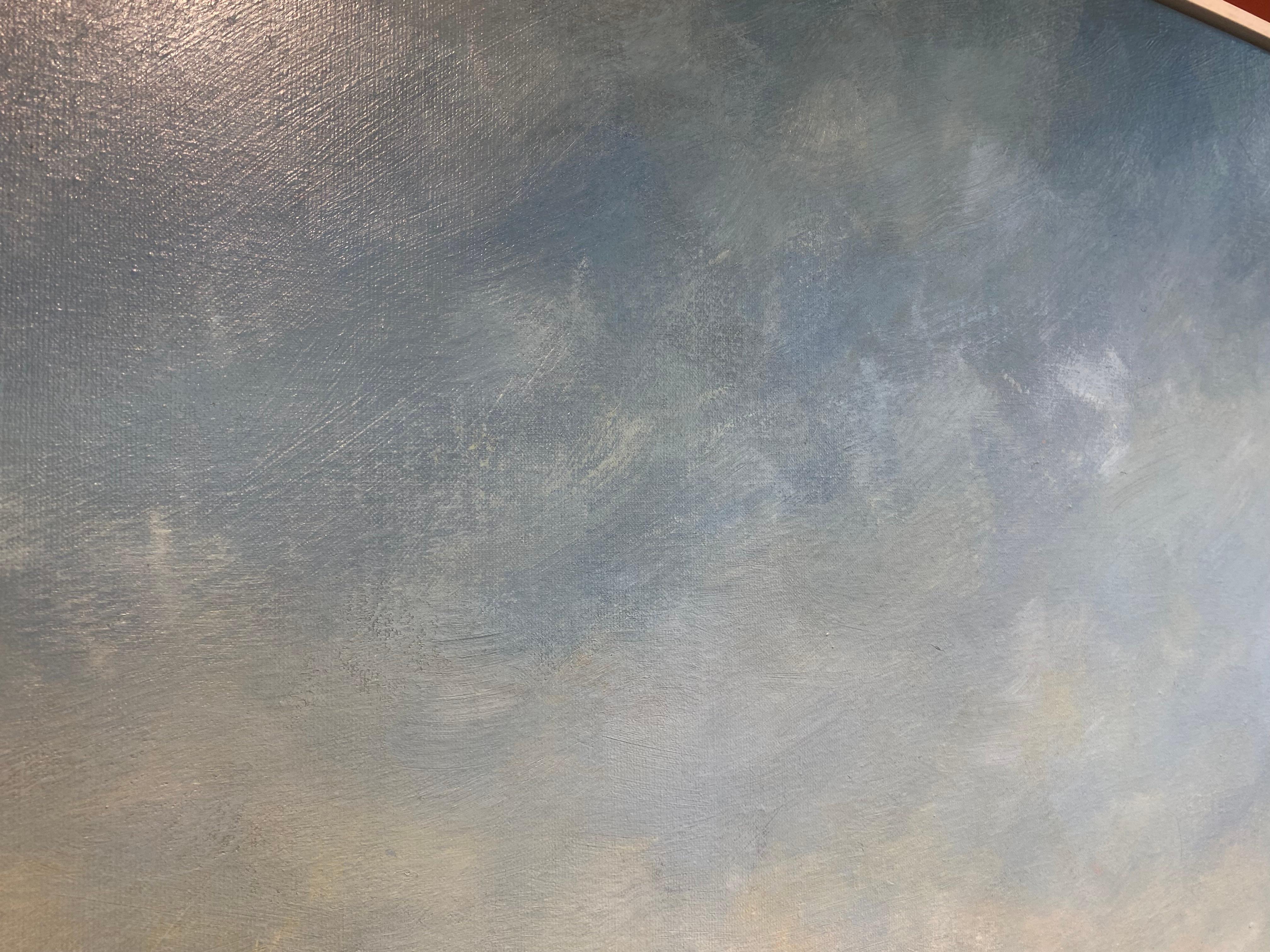 Whim Creek Storm Clouds - 21st Century Contemporary landscape painting For Sale 6