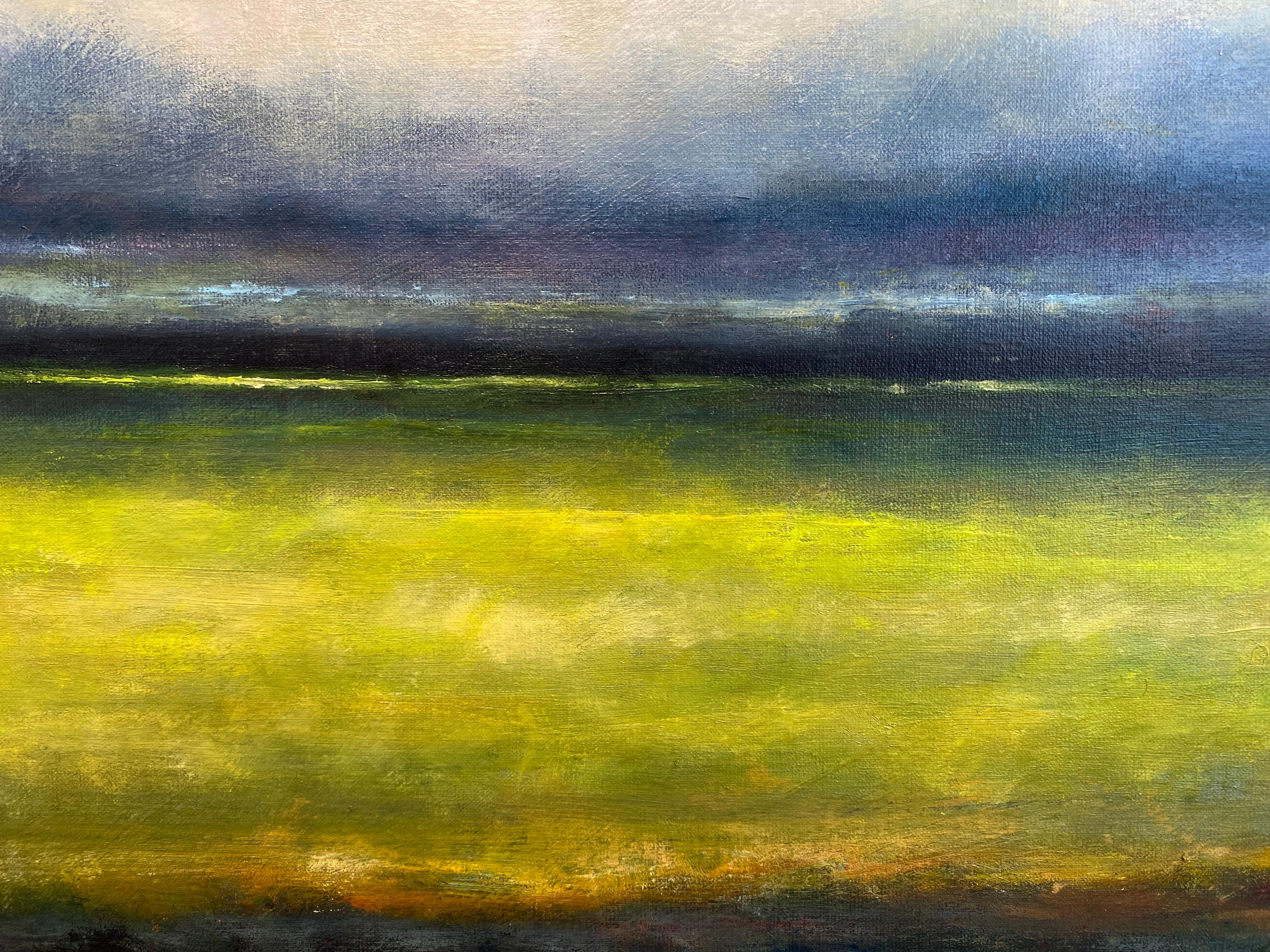 Whim Creek Storm Clouds - 21st Century Contemporary landscape painting For Sale 3