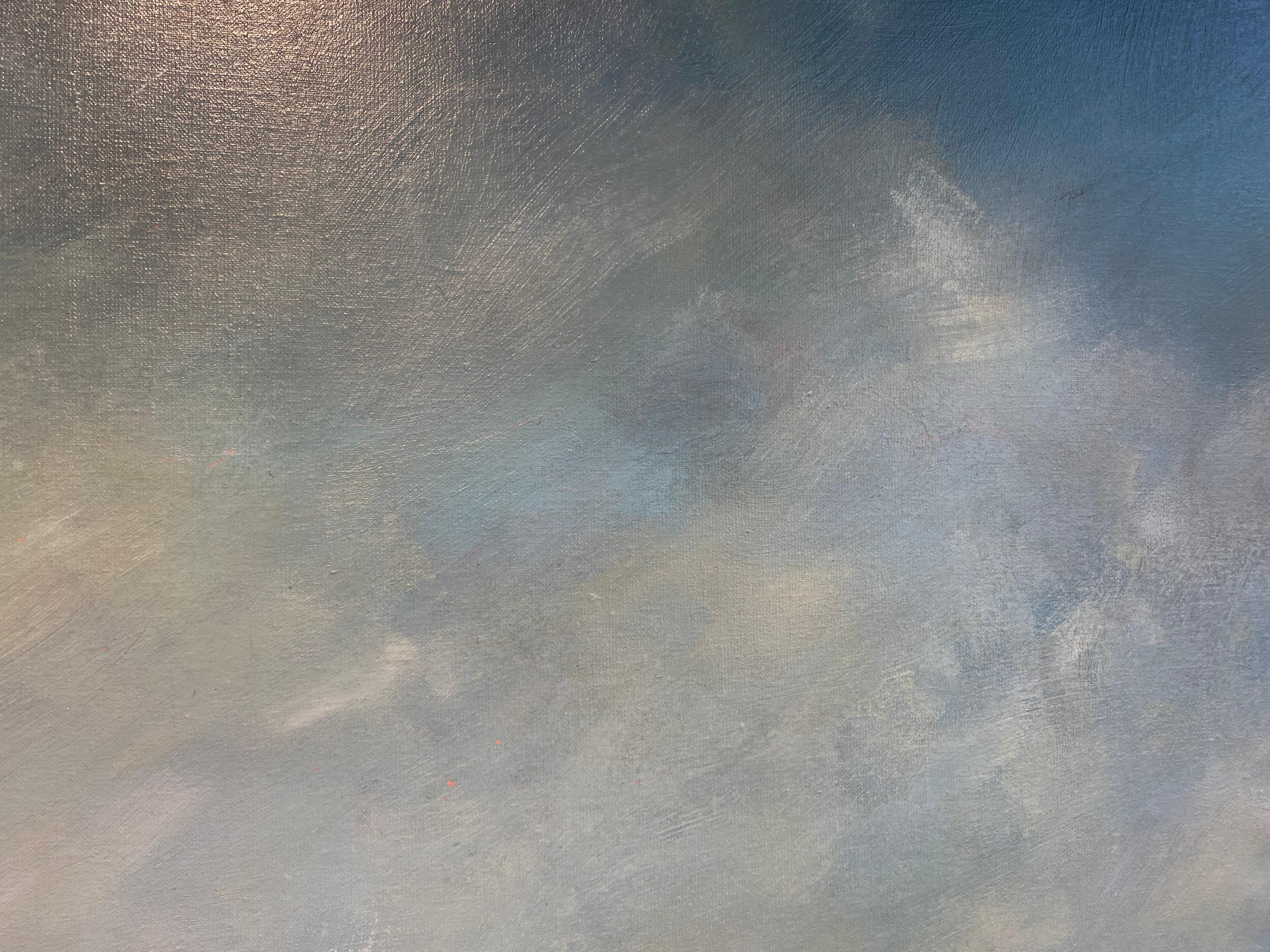 Whim Creek Storm Clouds - 21st Century Contemporary landscape painting For Sale 5