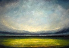 Whim Creek Storm Clouds - 21st Century Contemporary landscape painting