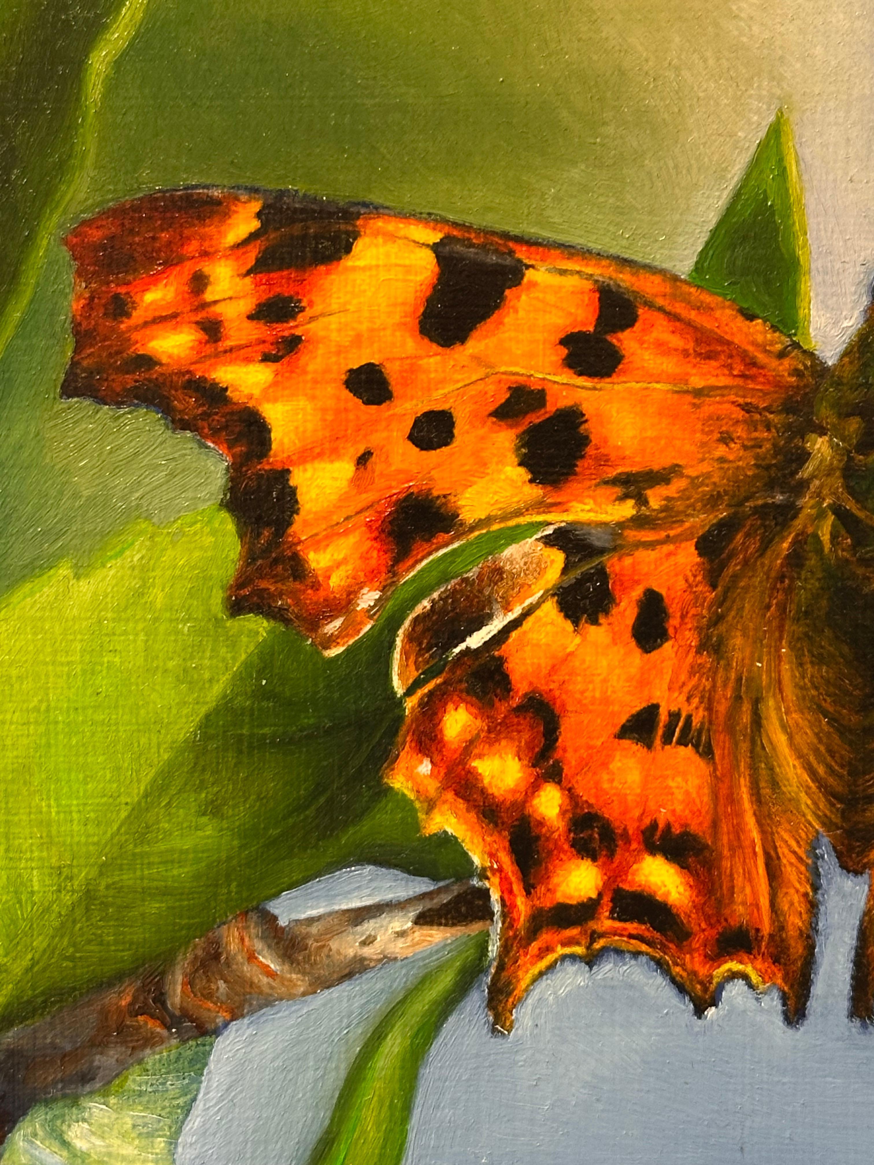Zerhackte Aurelia - Joran van der Haar, Zeitgenössische Malerei des 21. im Angebot 3
