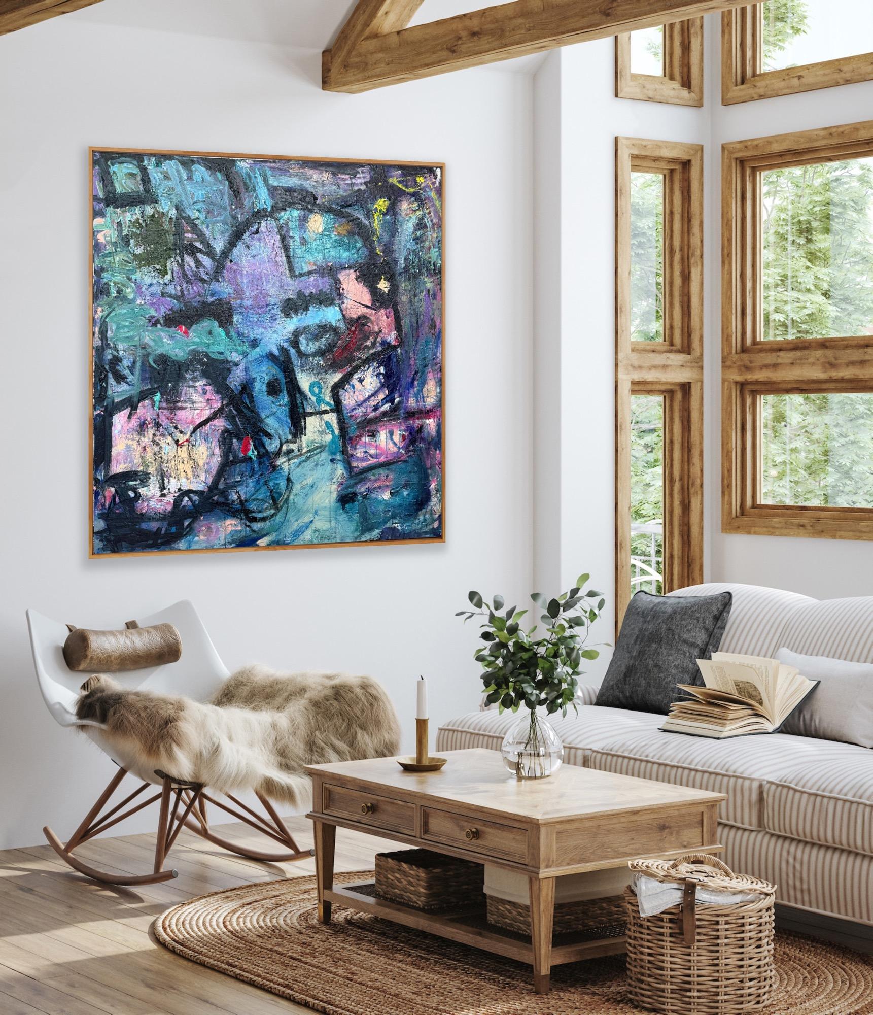 Fragmentos de una memoria - Painting Abstracto de Jordan Barker