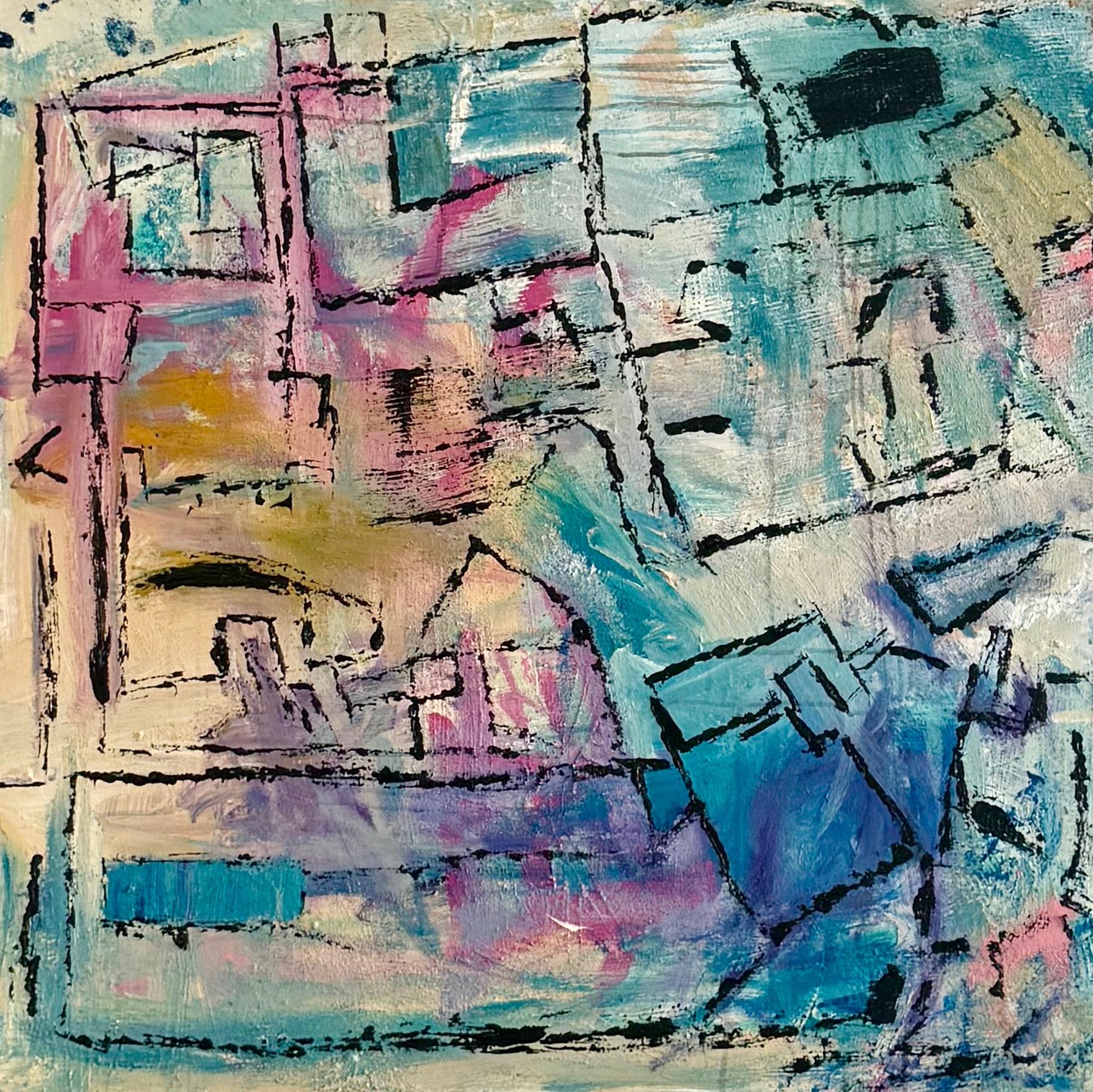Jordan Barker Abstract Painting - Sunrise