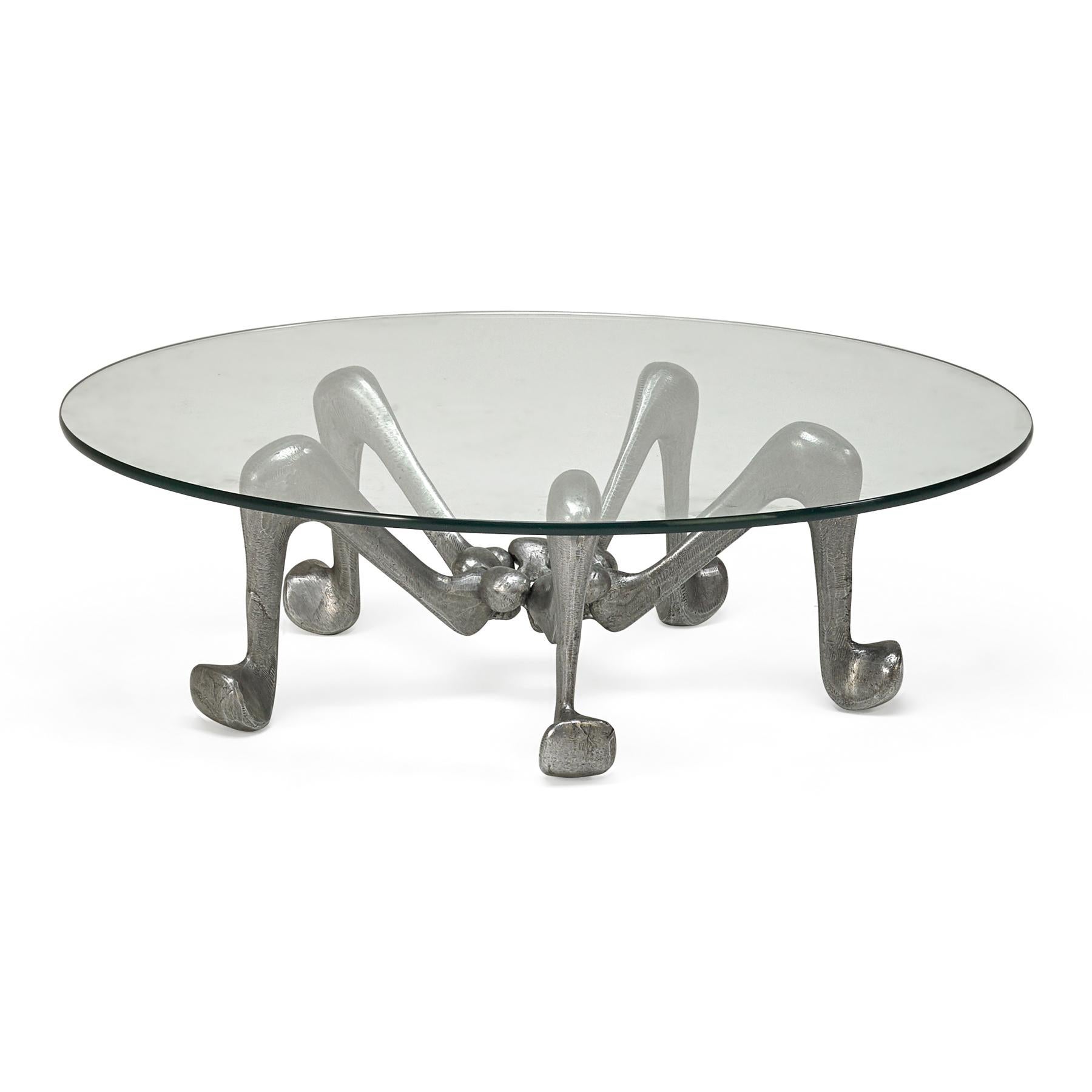 Modern Aschenputtel In Paradise Cocktail Table, Cast Aluminum, Jordan Mozer, USA 2018 For Sale