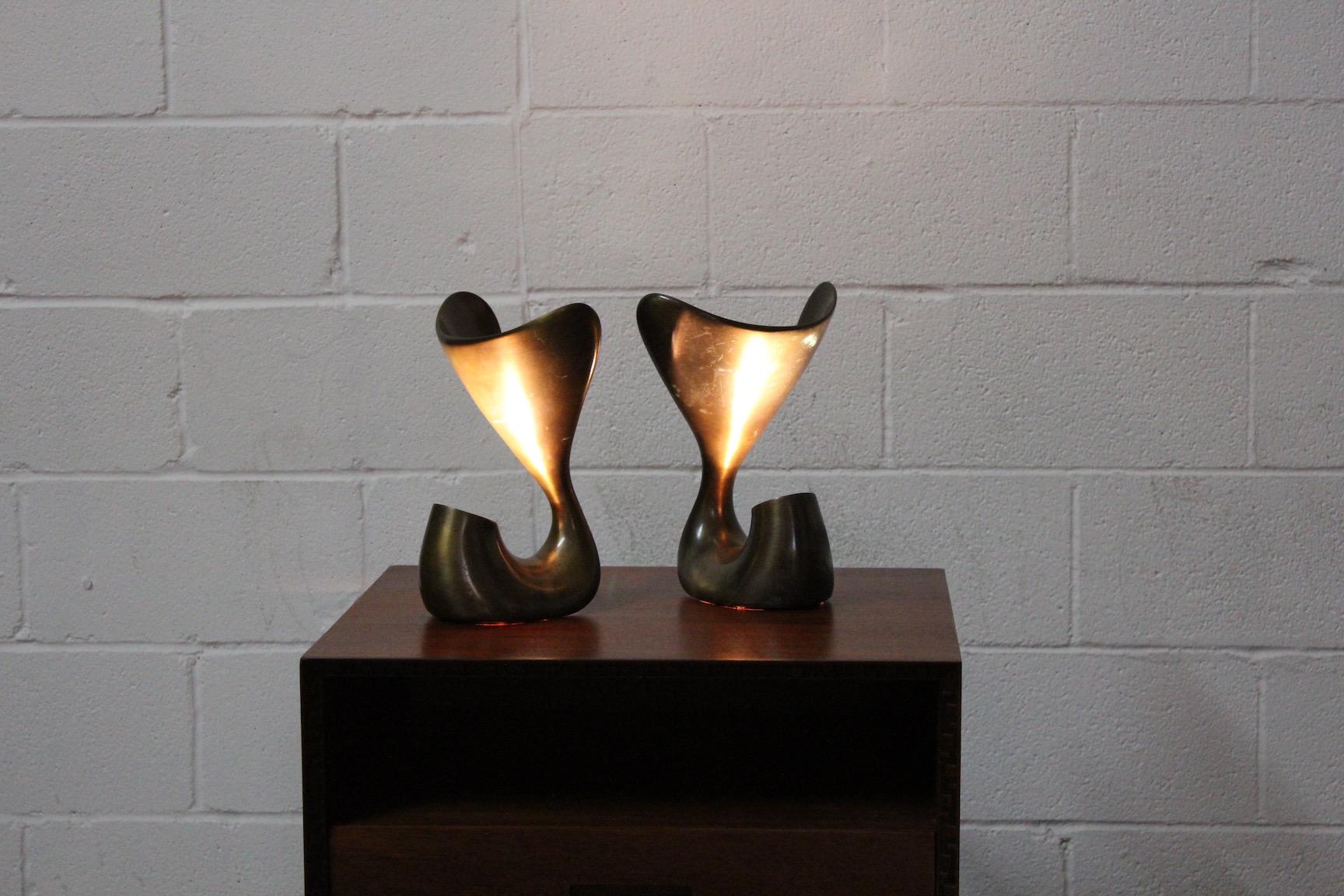 Jordan Mozer Bronze Pitcher Plant Table Lamp 4
