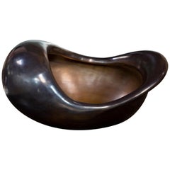 East Bowl, Bowl or Vase, Cast+Patinated Recycled Bronze, Jordan Mozer, USA 2004
