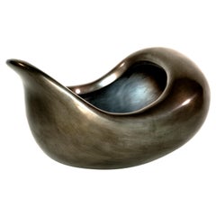 East Bowl / Vase, Hand Carved, Cast Aluminum, East Hotel, Jordan Mozer, USA 2004