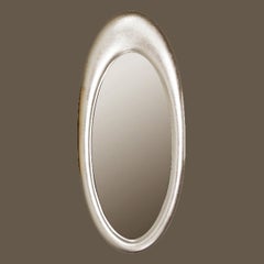 Mirror With Aluminum Leaf “Hudson Club Mirror”, Jordan Mozer, Chicago, 1997-2019