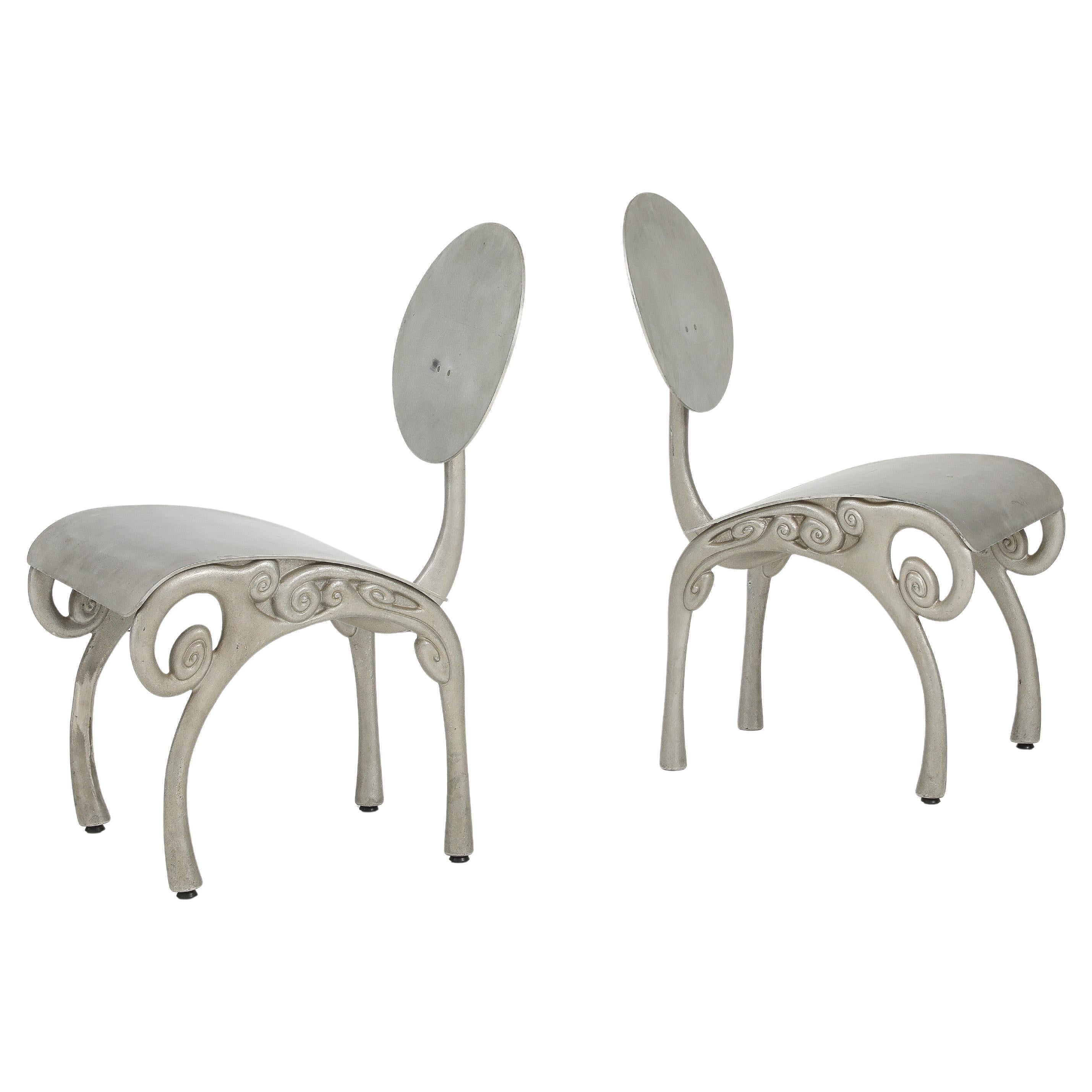 Fauteuils de salon Jordan Mozer, 2 paires