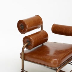 Nautilus Leather Lounge Chair for Sabrina, Jordan Mozer, USA 1985/2015