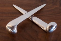 Spike Letter Opener, Polished Recycled Aluminum, Jordan Mozer, USA, 1995