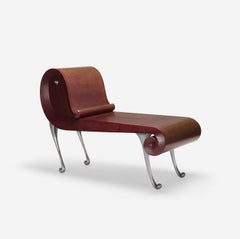 Scrivania scultorea postmoderna di Jordan Mozer dalla residenza D'Alba, circa 1996