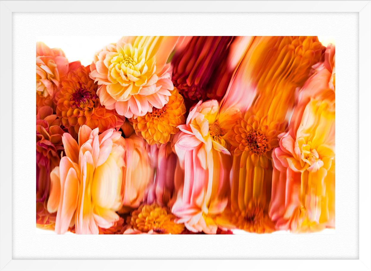 Canyon 1 (Orange), Abstract Print, von Jordan Tiberio