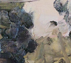 "Coal Creek Trail" by Jordan Wolfson, Oil Painting, Abstract Landscape