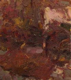 "Interno con sedia da regista XIII" di Jordan Wolfson, Pittura a olio