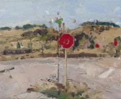 „Lyons 1“ (2024) von Jordan Wolfson, Original-Ölgemälde