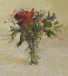 "Still Life with Flowers II" Oil Painting