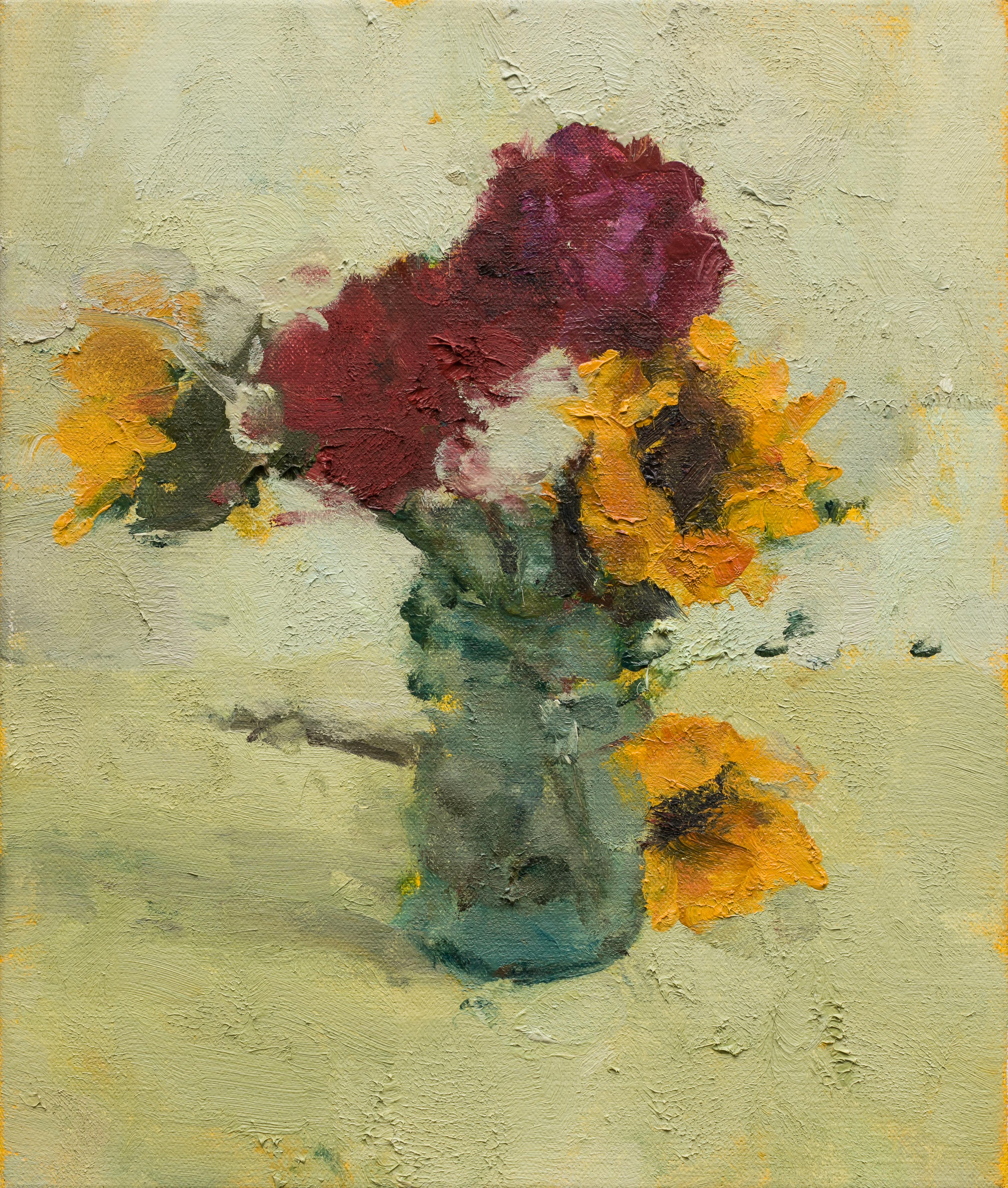 "Natura morta con fiori VI" di Jordan Wolfson, (2019) Pittura a olio